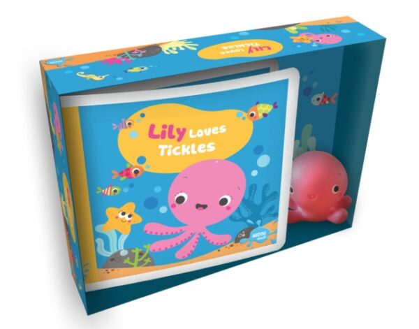 Lily Loves Tickles : My First Bath Book & Toy