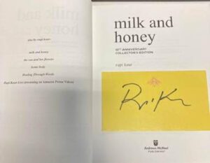 10th Anniversary Rupi Kaur - Milk & Honey (Signed bookplate) - Image 4