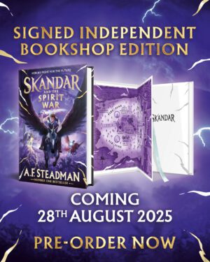 Skandar and the Spirit War | SKANDAR BOOK 5 | Signed Indie Edition Pre-Order