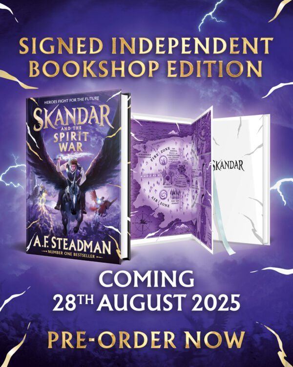 Skandar and the Spirit War | SKANDAR BOOK 5 | Signed Indie Edition Pre-Order