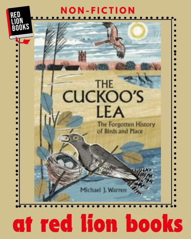 Birds have long inspired our emotional and imaginative connections to physical environments, but where did it all begin? Hidden in the names of English towns and villages, in copses, fields, lanes and hills, are the ghostly traces of birds conjuring powerful identities for people in ancient landscapes. What are their stories and secrets? How did people encounter birds over a thousand years ago? In The Cuckoo’s Lea, Michael J. Warren sets out on the trail of these ghosts.

Captivated and guided by the secrets of place names, he finds their stories entangled with his own explorations of places through birds all across England. The past is hauntingly and movingly present on timeless marshes where curlews cry, where goshawks are breeding again for the first time in centuries, through silent cuckoo-woods lost under concrete sprawl, in the winter roosts of corvids and an owl village that vanished centuries ago. Weaving together early literature, history and ornithology, this book takes readers on a journey far into the past to contemplate the nature of place and to discover a fascinating heritage that matters deeply to us now when so many places and their birds are threatened or already gone. #michaeljwarren #colchester #authorevent #colchesterevents #cuckooslea #bookshopsofessex